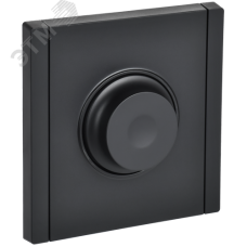 FORTE&PIANO Светорегулятор поворотно-нажимной 600Вт FP154 черный IEK