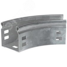 Поворот плавный 45 градусов тип Г01 ESCA 50х100 мм HDZ