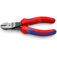 Бокорезы резка - проволока средней твердости 31мм твердая проволока 2мм рояльная струна (HRC 59) 15мм L=140мм двухкомпонентные рукоятки блистер цвет черный