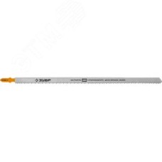 Полотна для эл/лобзика, T225B, HCS сталь, по дереву, строит. брус, Т-хвостовик, шаг 3мм, 225мм, 2шт.