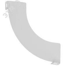 Перегородка разд. 80мм пов. верт. внут. 90град RAL 9016 IEK