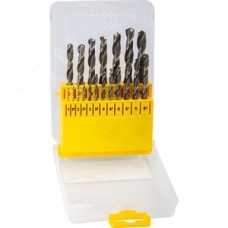 Набор сверл по металлу PROFI 19шт(1-10мм)