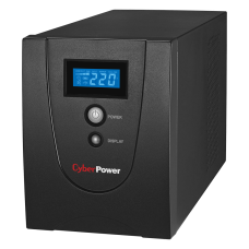 ИБП CyberPower VALUE 2200EI, Line-Interactive, 2200VA/1320W, USB&Serial, RJ11/RJ45, 6 IEC-320 С13 розеток, Black, 0.16х0.21х0.35м., 14.7кг./ UPS Line-Interactive CyberPower VALUE2200EILCD 2200VA/1320W USB/RS-232/RJ11/45 (6 IEC С13)