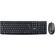 Набор клавиатура+мышь/ Проводной набор (клав+мышь) ACER OMW141 Wired USB combo set wired black