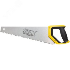 Ножовка по дереву, переменный профиль, каленый зуб, по живой/влажной древесине, Профи 400 мм