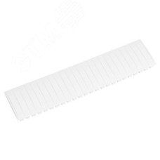 TITAN 5 Заглушка 12 модулей белая