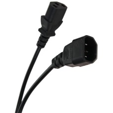 Кабель/ Кабель монитор - компьютер 1.8 метра 220V (UPS -> устройство) <VDE> 3G*0.5mm Aopen <ACE001-1.8M>