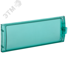 Дверца для корпуса пластикового КМПн-18 IP65 зеленая прозрачная TEKFOR