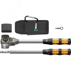 Набор со сверхпрочной трещоткой-молотком DR 1/2 5 предметов. 8002 C Koloss All Inclusive Set