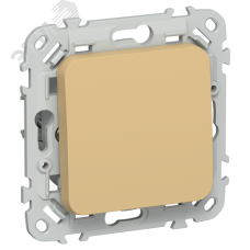 FLITE Выключатель 1-клавишный 10А ВС11-1-0-ФлШм шамуа IEK