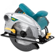 Пила дисковая 1300 Вт, 4700 об/мин, 190/20 мм, жел. опора, рез. накл., блок шпинд., коробка