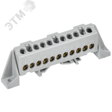 TEKFOR Шина L фаза в комбинированном DIN-изоляторе Стойка 6х9-11-Ср IEK