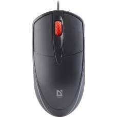 Defender Проводная оптическая мышь Icon MB-057 черн,3D,бесшумная,1,8м,1000dpi