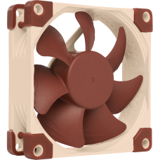Кулер для корпуса/ Case Cooler Noctua NF-A8 5V PWM (80x80x25mm, 4-pin PWM, 32.6CFM, 17.7dBA, 2200RPM, Beige/Brown)