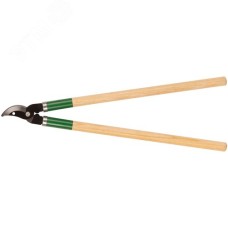 Сучкорез, лезвия 75 мм, деревянные ручки 700 мм