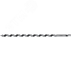 Сверло левиса по дереву 8X450/360мм, шестигранный хвостовик