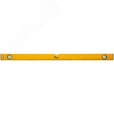 Уровень ''Лайт'', 3 глазка, желтый корпус, шкала 800 мм