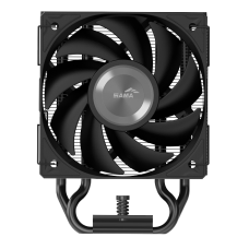 Кулер для процессора/ CPU Cooler SAMA X40 (200W, 4-pin PWM, 133.5mm, 4x6mm, 1x100mm, 50.1CFM, 35.2dBA, 2600RPM, S: 1851/1700/1200/115X, AM5/AM4, black)