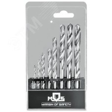 Набор сверл по металлу HSS, угол заточки 118град, пласт. кейс, 13 шт. (1.5-2.0-2.5-3-3.2-3.5-4-4.5-4.8-5-5.5-6-6.5мм)
