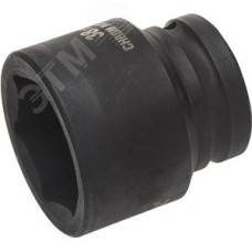 Торцовая головка ''INDUSTRIE QUALITAT'' ударная (3/4''), FLANK, Cr-Mo, фосфатированная, 38 мм