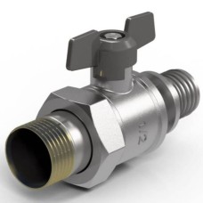 Кран шаровый Royal Thermo с аксиальным соединением НГ 20×3/4"