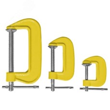 Струбцины тип ""G"", набор 3 шт. 1"", 2"", 3""