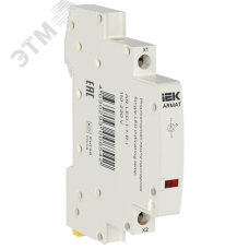 Лампа индикаторная одинарная мигающая LED 110-230В AC красная