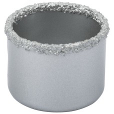 Коронка кольцевая по кафелю карбидная, глубина пропила 25 мм, 35 мм