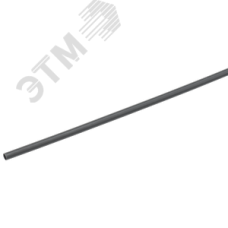 Трубка термоусадочная ТТУ 3/1,5 черная 1м GENERICA
