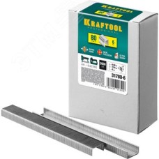 Тонкие широкие скобы для степлера тип 80 6 мм 5000 шт