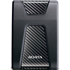 Жесткий диск внешний/ Portable HDD 2TB ADATA HD650 (Black), Silicone, USB 3.2 Gen1, 121x81x21mm, 201g /3 года/