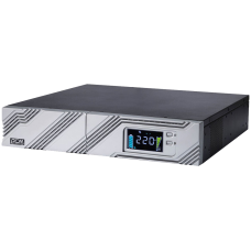 ИБП Smart King Pro+ SRT-3000A LCD, линейно-интерактивный, 3000ВА, 2700Вт, LCD, Rack/Tower, 8 розеток IEC320 C13 и 1 розетка C19 с резервным питанием, USB, RS-232, слот под SNMP карту, EPO, защита RJ45, ШхГхВ 428х669х84мм., вес 36.8кг./ UPS POWERCOM SRT-30