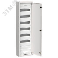 TITAN 5 Корпус металлический ЩРн-84 (1х84) 1085х310х140мм IP31 белый (одна дверь) IEK