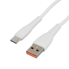Кабель/ Кабель GoPower GP07T USB (m)-Type-C (m) 1.0м 2.4A силикон белый (1/200/800)