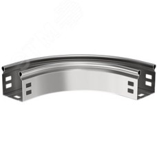 Поворот плавный 90 градусов тип Г01 ESCA 50х100 мм