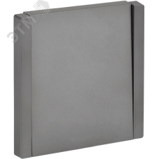 FORTE&PIANO Выключатель 1-клавишный 10А FP501 сталь IEK