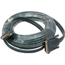 Шнур, мон., клав.+мышь, DB25F --> CS101 , 50 проводов, опрессованный,   5 метр., серый/ CABLE DB25M -- DB25F FOR CS101 5M