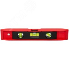 Уровень ''Торпедо'' пластиковый, 3 глазка, магнитный 225 мм