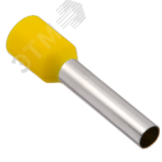 Наконечник НШВИ 6,0-18 6мм2 с изолированным фланцем (100шт/упак) GENERICA