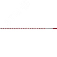 Сверло левиса по дереву 8X450/360мм, шестигранный хвостовик