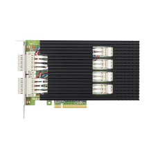 Сетевая карта/ PCIe x8 Multimode Quad-port 10G SR Dual-way Bypass Ethemet Network Adapter ( Intel XL710)