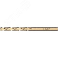 Сверло по металлу, 3.5х70мм, сталь Р6М5К5, класс А, кобальт