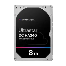 Жесткий диск/ HDD WD SATA 3.2 LFF Server 8Tb Ultrastar DC HA340 7200 6Gb/s 256MB 1 year warranty (replacement HUS728T8TALE6L4, HUH721008ALE604, ST8000NM017B)