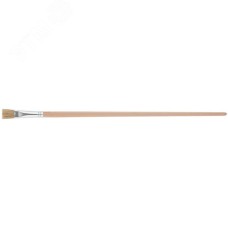 Кисть художественная для масляной краски плоская 10 # (11 мм)