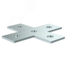 Пластина соединительная X-образная для STRUT-профиля HDZ