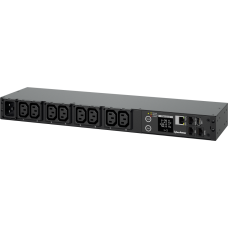 Блок распределения питания/ PDU CyberPower 20SWHVIEC8FNET(41005) NEW 1U, Switched 240V/16A, IEC320-C20 plug , 8 IEC outlets