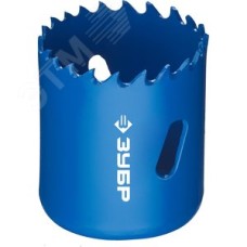 Коронка биметаллическая 44мм, быстрорежущая сталь