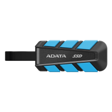 Твердотельный накопитель/ ADATA External SSD SC740, 500GB, Type-C, USB 3.2 Gen2, R/W 1050/1000 MB/s, 121.8x40.5x22.3mm, Blue (5 лет)