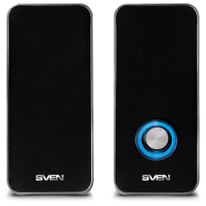 SVEN 325, чёрный, USB, акустическая система 2.0, мощность 2x3 Вт(RMS)