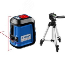 Нивелир лазерный , суперкомпакт, 15м, , точн. +/-0,3 мм/м, штатив, чехол КРЕСТ-15